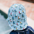 Load image into Gallery viewer, Sails - Legionnaire Swim Flap Beach Hat - Bedhead Hats
