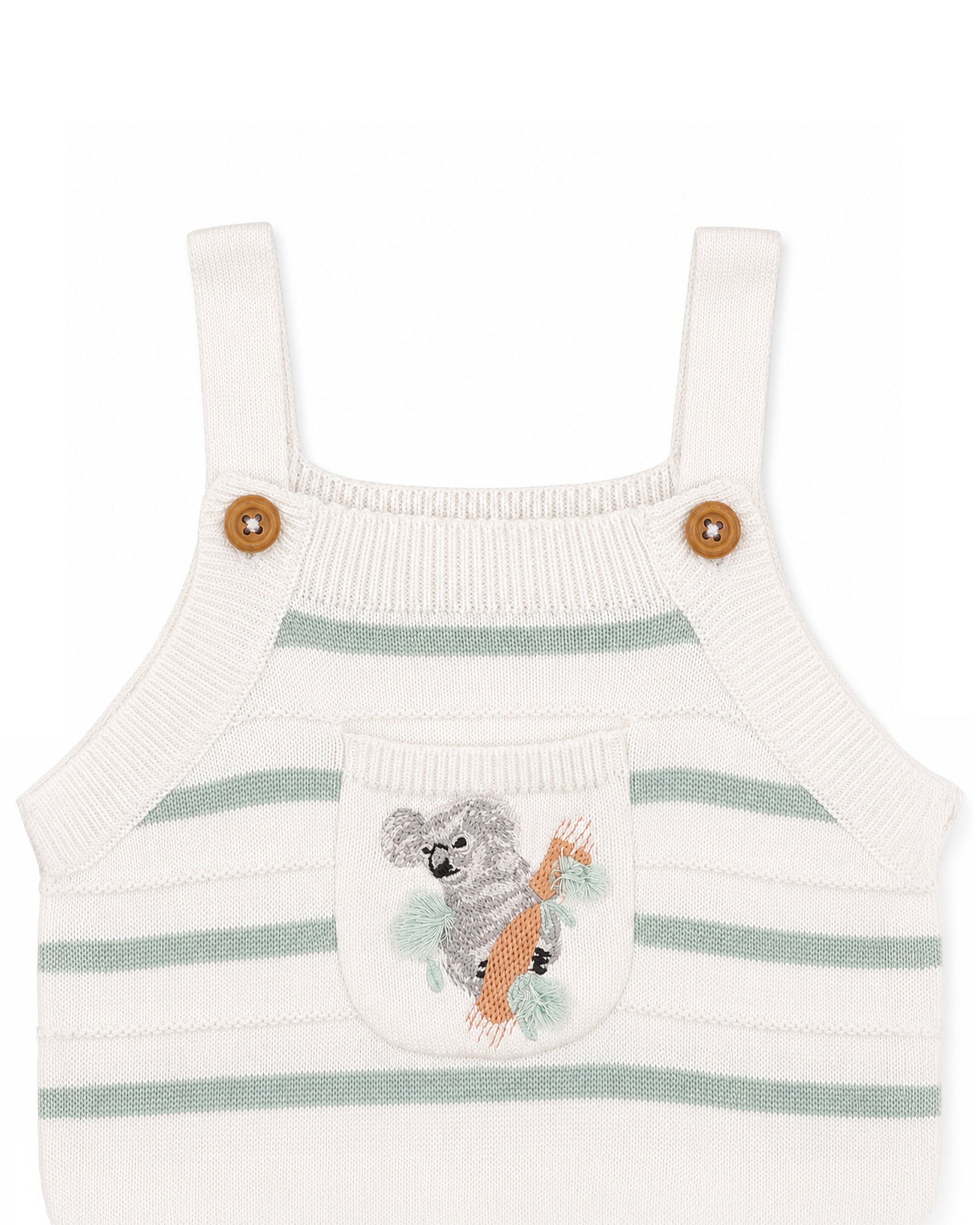 Taylor Organic Knitted Koala Bodysuit