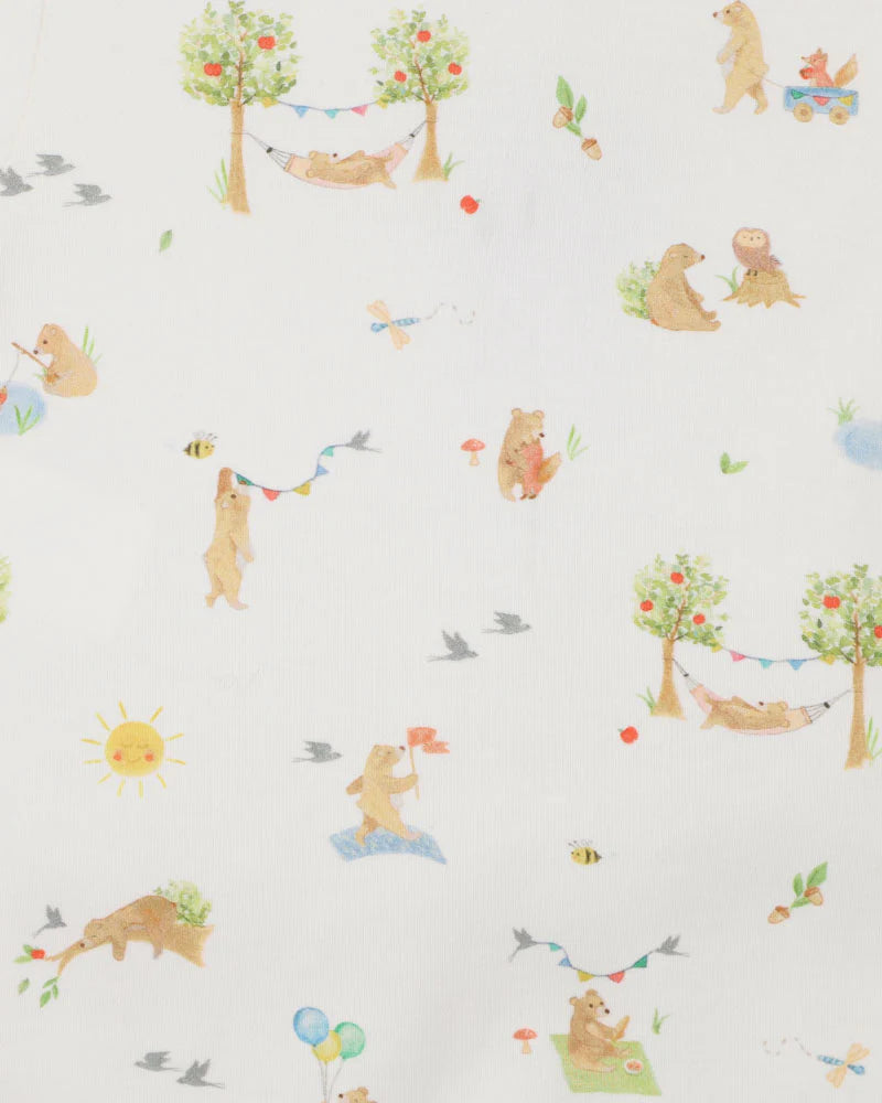 Bear Organic SS Zipsuit