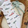 Load image into Gallery viewer, Little Racers Organic Cotton Burp Cloth - Snuggle Hunny
