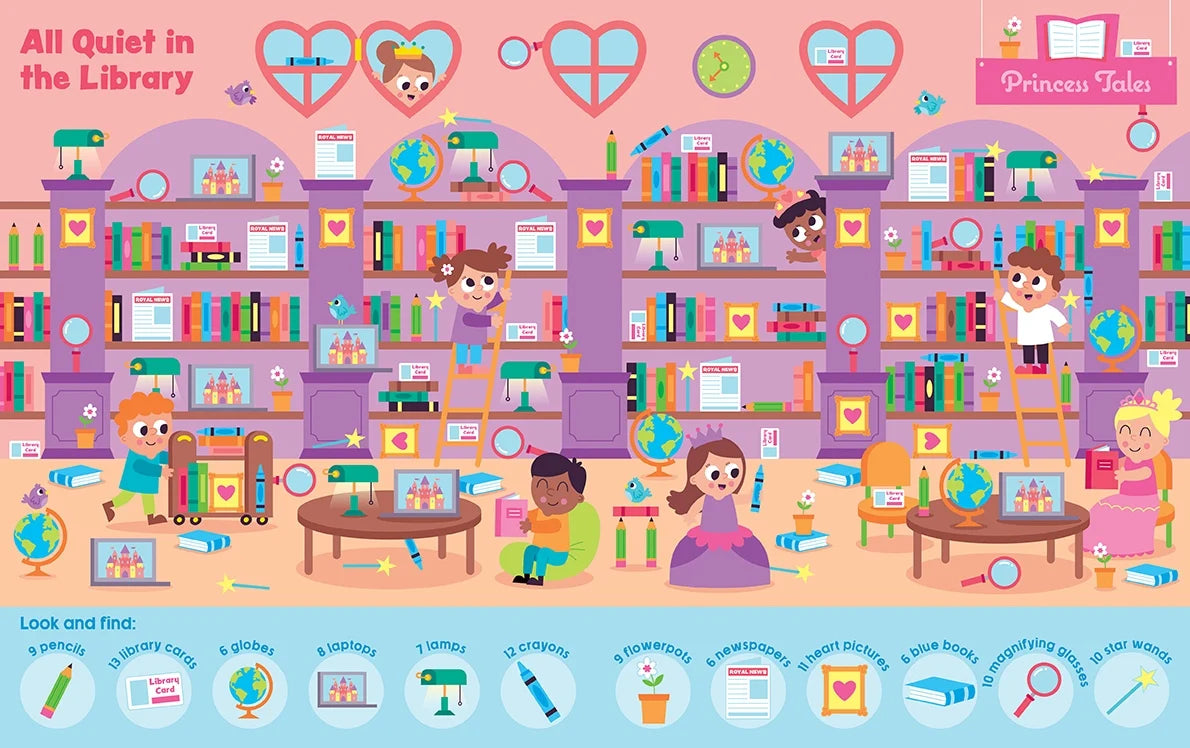 Look & Find Picture Book – Princesses