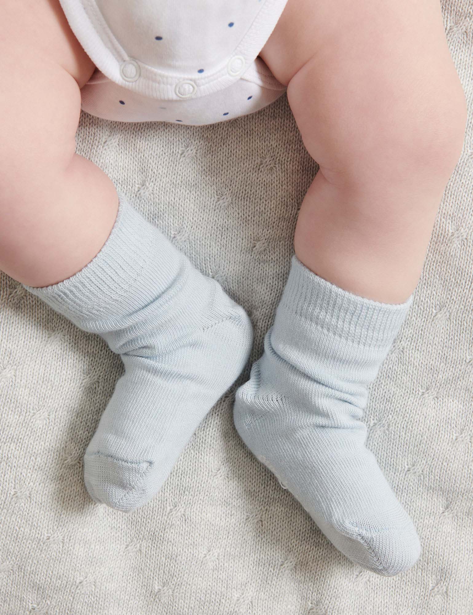 Pale Blue Socks - 3 Pack