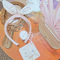 Load image into Gallery viewer, Pink Velvet Bunny Headband
