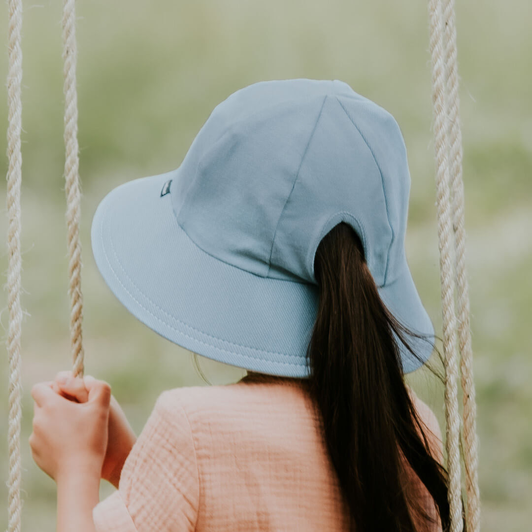 Chambray - Ponytail Bucket Hat - Bedhead Hats