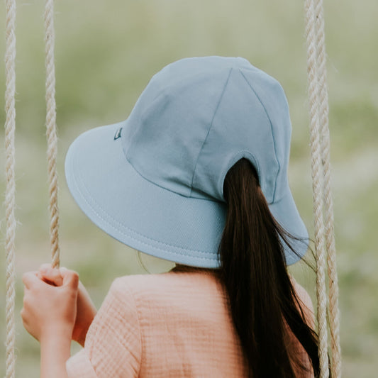 Chambray - Ponytail Bucket Hat - Bedhead Hats