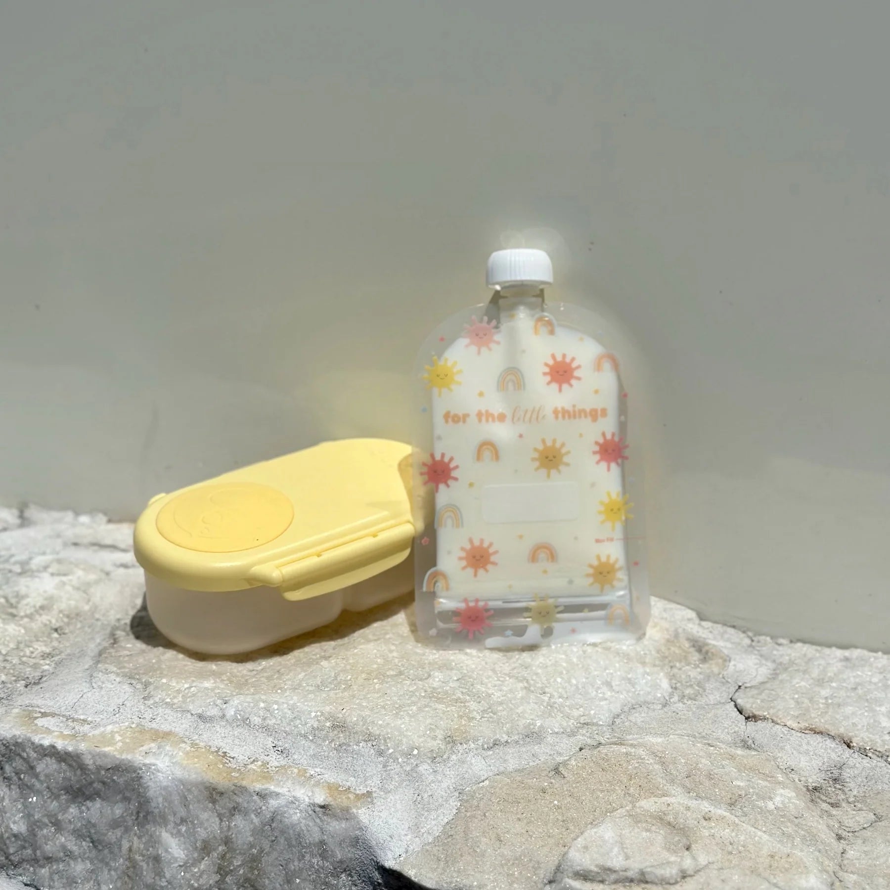 Sinchies Reusable Food Pouch (150ml) - Sunshine