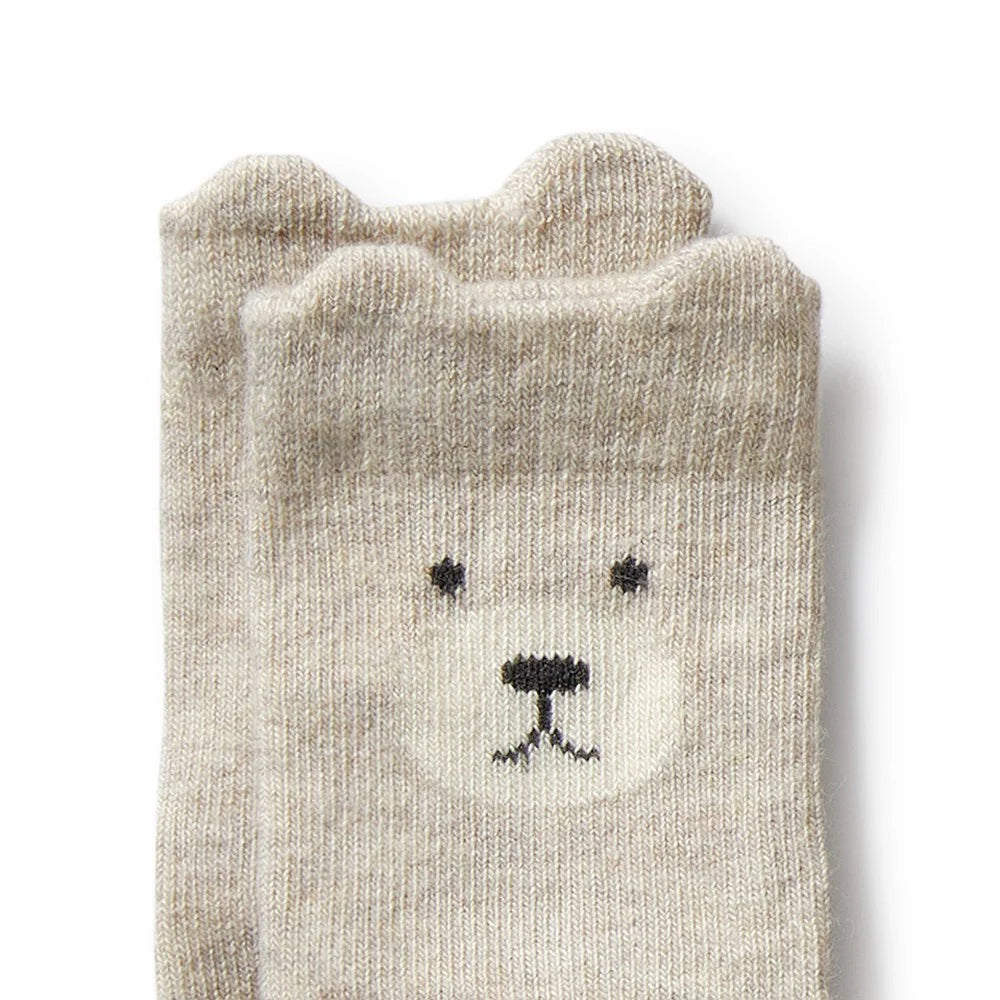 Unisex Organic 4 Pack Baby Socks