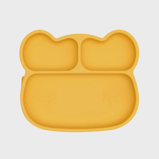 BUY 2+ GET 20% OFF - We Might Be Tiny - Bear Stickie® Plate - Yellow