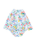 Load image into Gallery viewer, Addison Print LS Sunsuit / Swimsuit
