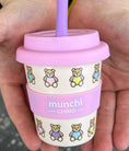 Load image into Gallery viewer, Babychino Cup -  Pink Beary Cute
