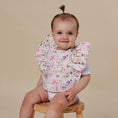 Load image into Gallery viewer, Gracie Frill Snuggle Bib - Snuggle Hunny
