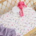 Load image into Gallery viewer, Gracie Organic Bassinet Sheet / Change Pad Cover - Snuggle Hunny

