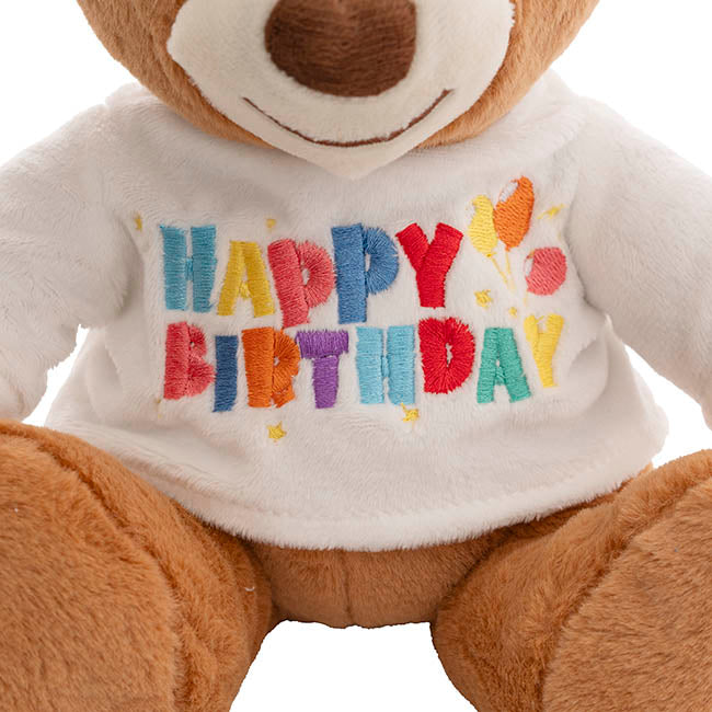 Happy Birthday Teddy Bear Plush 21cm