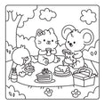 Load image into Gallery viewer, Happy Days - Scooty Cuties Cosy Colouring Kit
