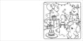 Load image into Gallery viewer, Happy Days - Deluxe Cosy Colouring Folder - Cool Cuties

