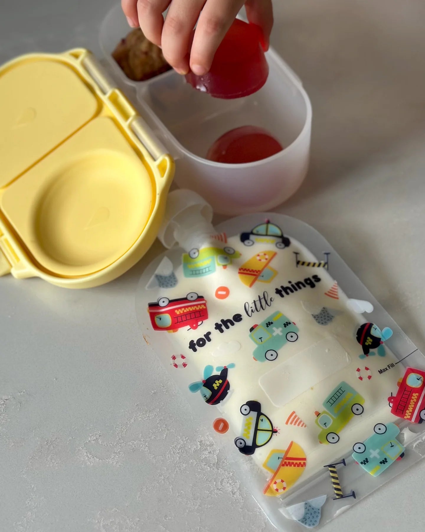 Sinchies Reusable Food Pouch (150ml) - Rescue Squad