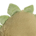 Load image into Gallery viewer, Stegosaurus Dinosaur Plush Toy - Olive Green
