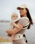 Load image into Gallery viewer, Two Can Baby Carrier - Houndstooth Beige Tweed
