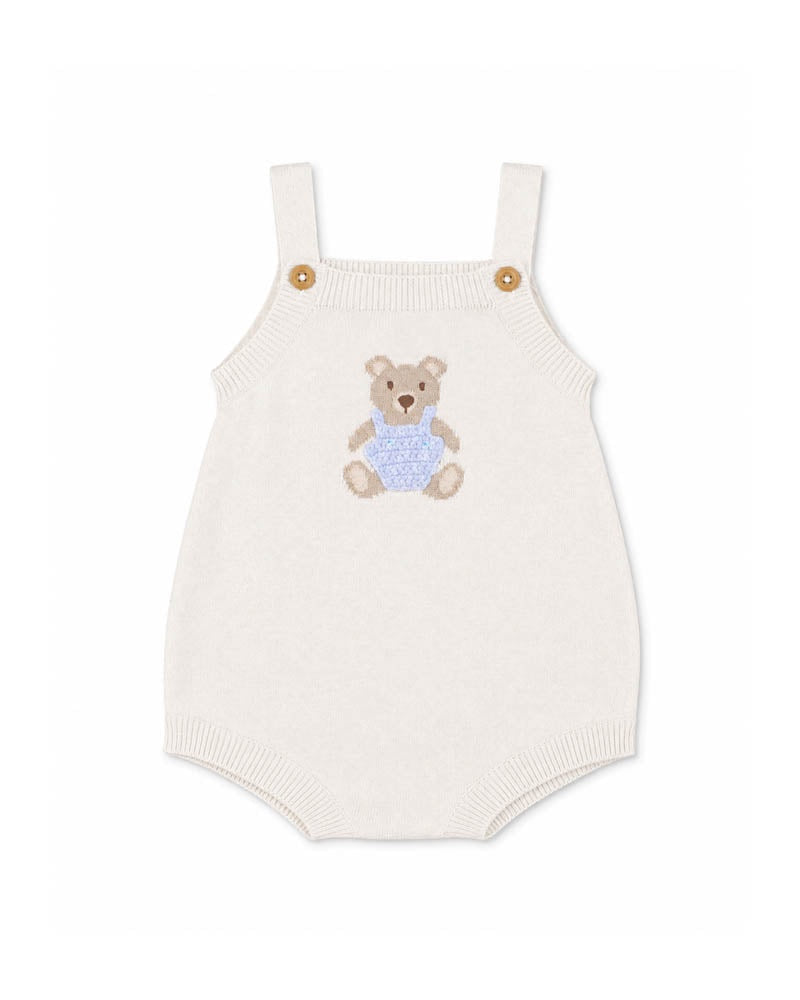 Brady Organic Knitted Bear Bodysuit