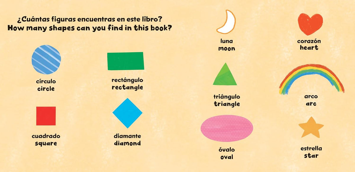 First Friends: Shapes (Bilingual Spanish & English) Book