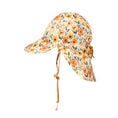 Load image into Gallery viewer, Margaret/Maize - Reversible 'Lounger' Flap Sun Hat - Bedhead Hats
