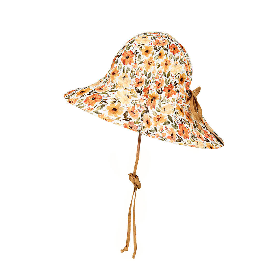 Margaret/Maize - 'Wanderer' Reversible Panelled Bucket Sun Hat - Bedhead Hats