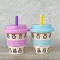 Load image into Gallery viewer, Babychino Cup - Blue Beary Cute
