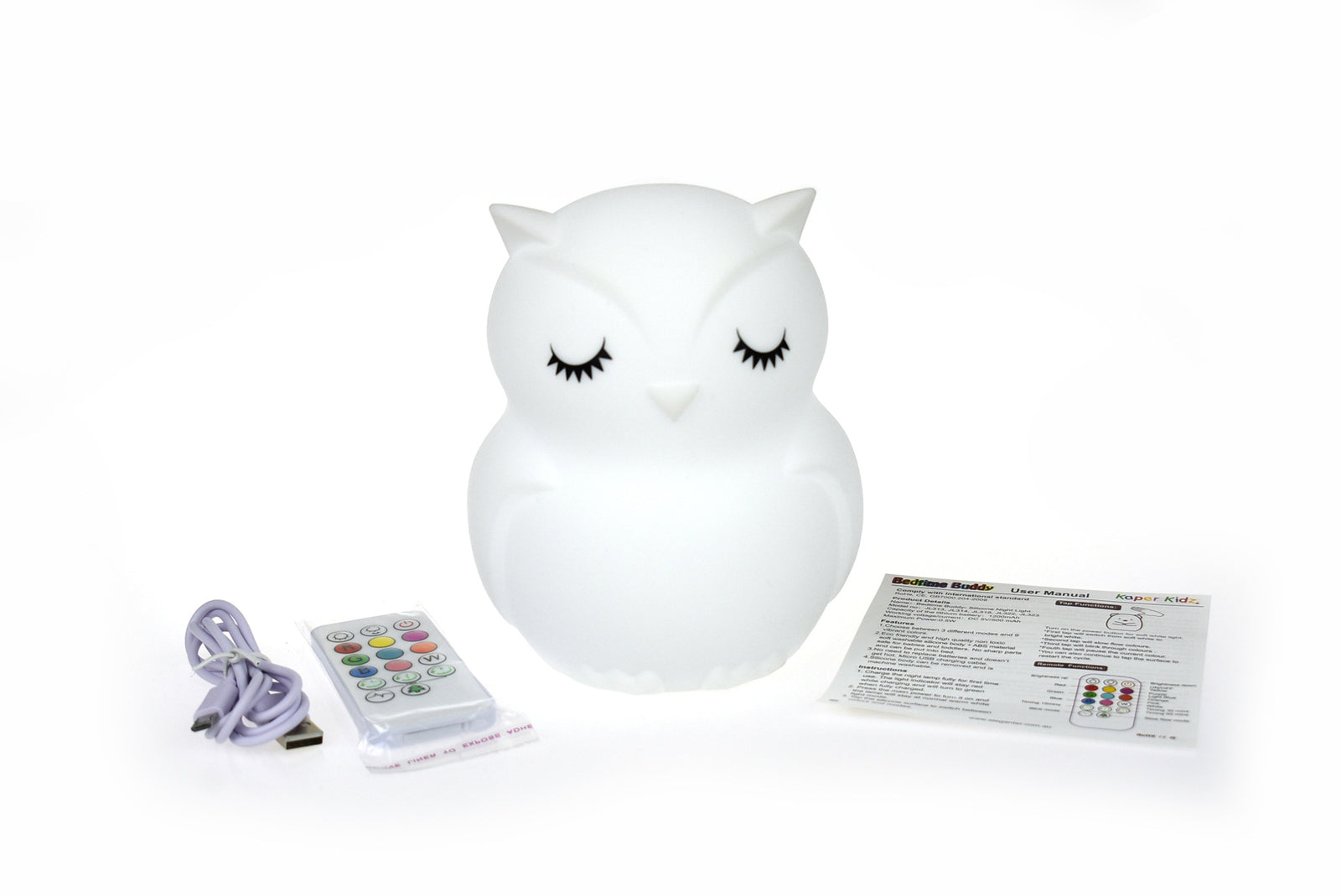 Blinky The Owl - Bedtime Buddy - Night Light