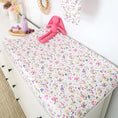 Load image into Gallery viewer, Gracie Organic Bassinet Sheet / Change Pad Cover - Snuggle Hunny

