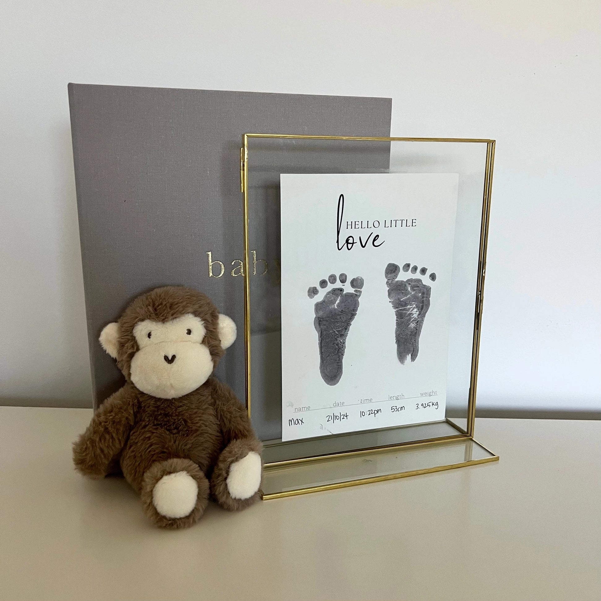 Inkless Baby Hand & Foot Print Keepsake Kit