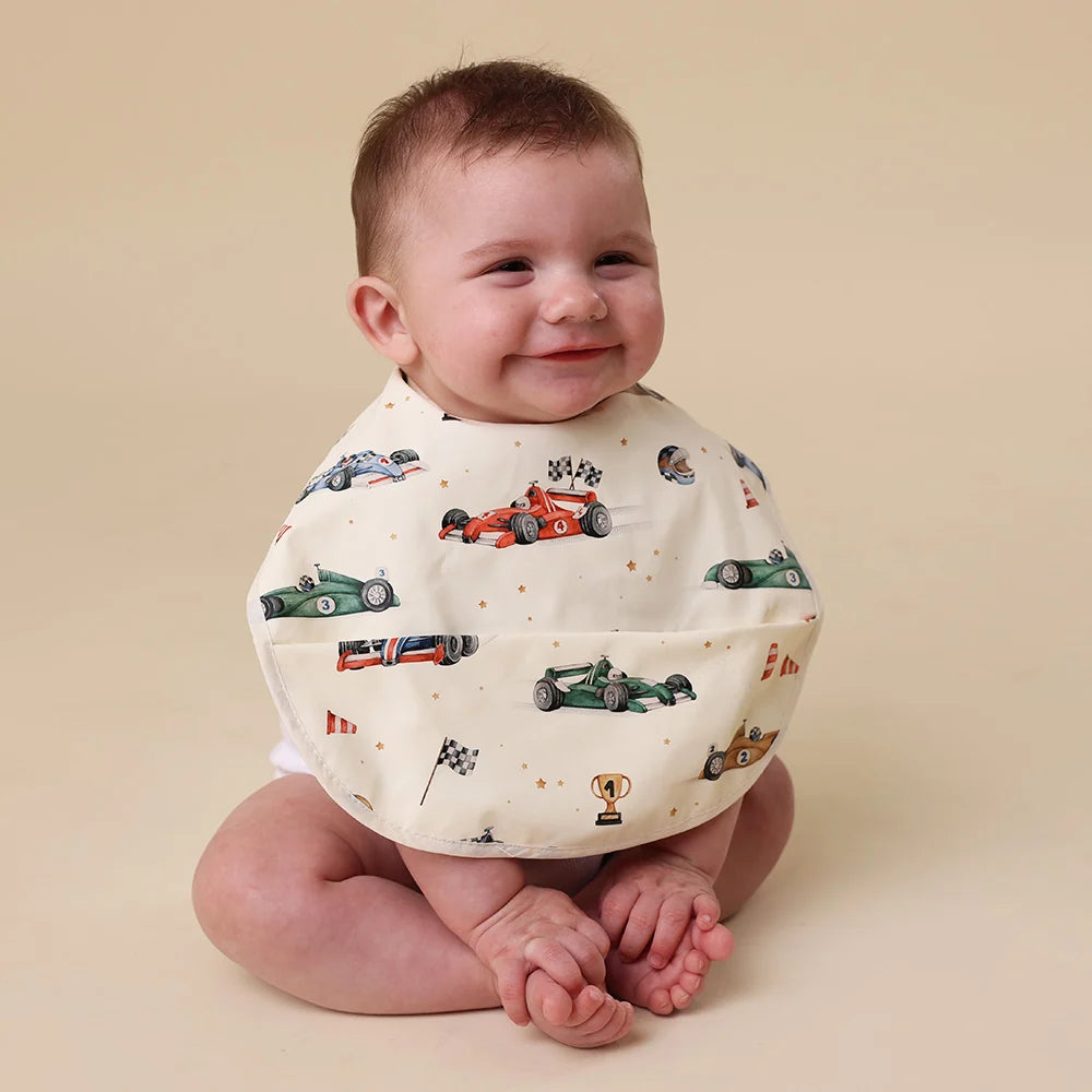 Little Racers Snuggle Bib - Snuggle Bib