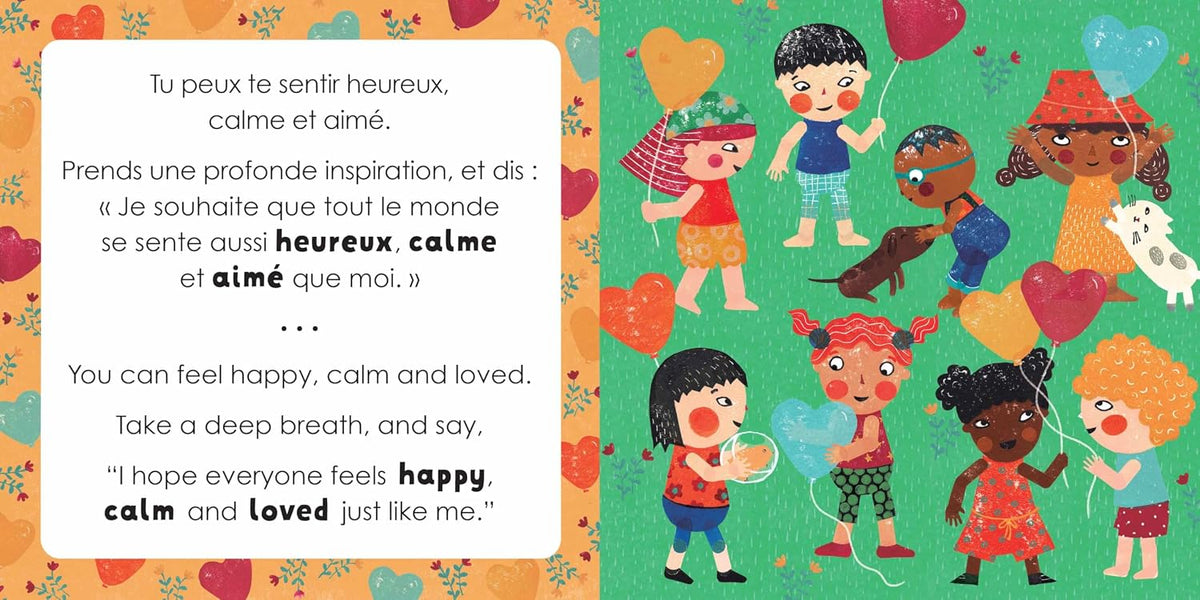 Mindful Tots: Loving Kindness (Bilingual French & English) Book