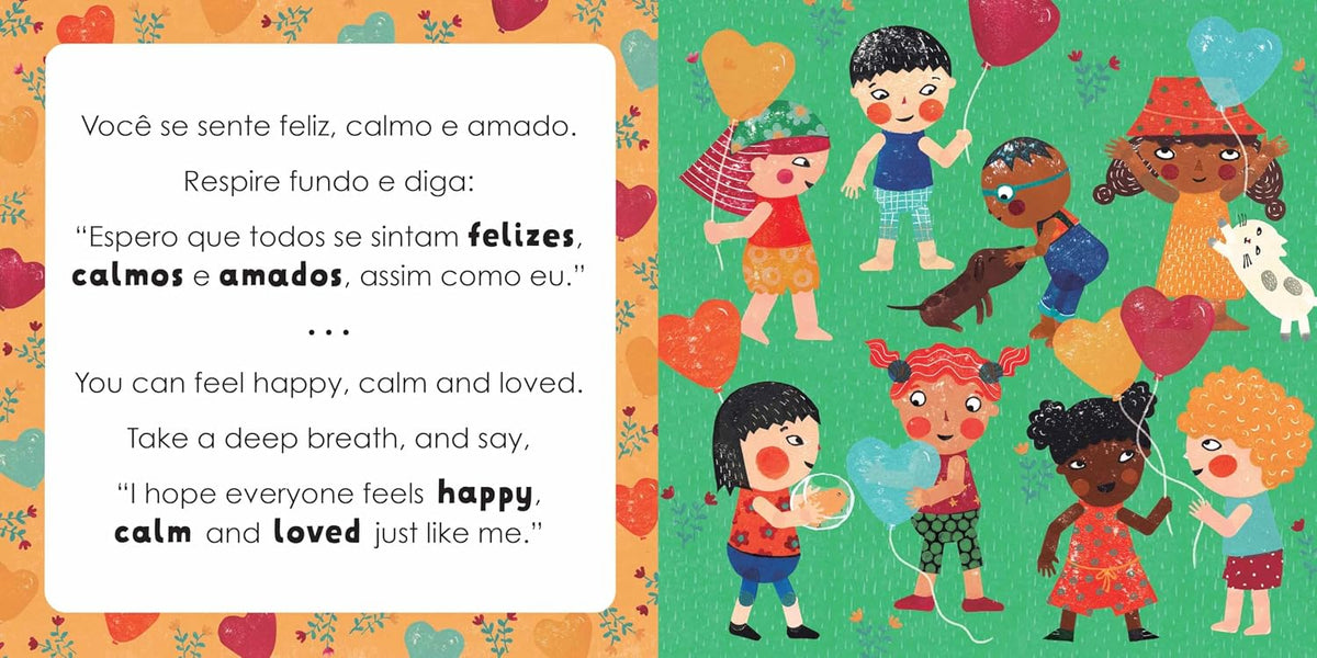 Mindful Tots: Loving Kindness (Bilingual Portuguese & English) Book