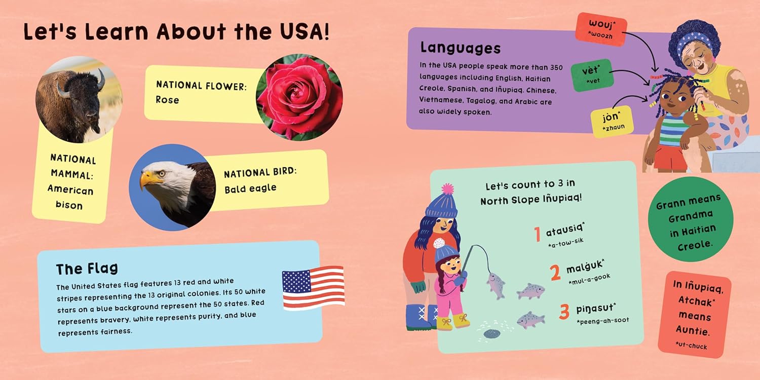 Our World: USA - Board Book