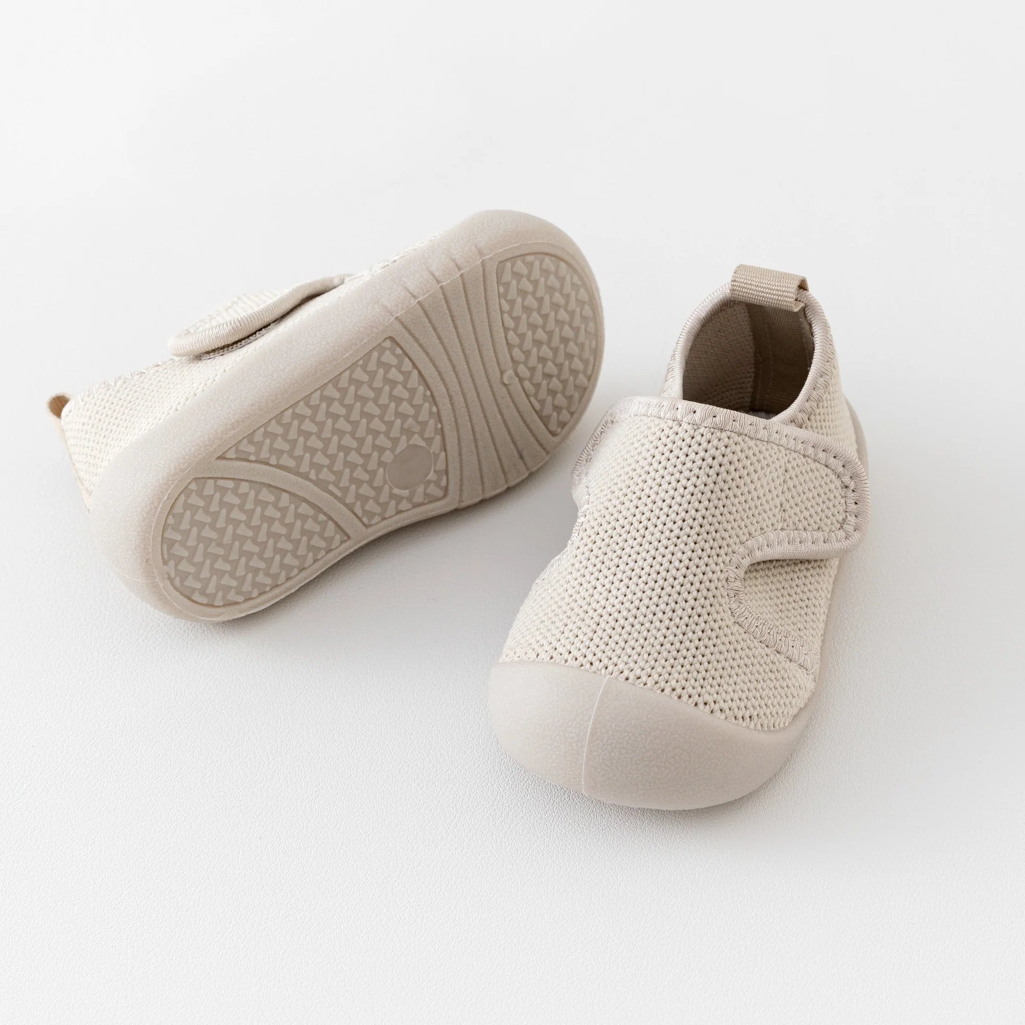 Sole Sox Barefoot Velcro Shoes - Sand