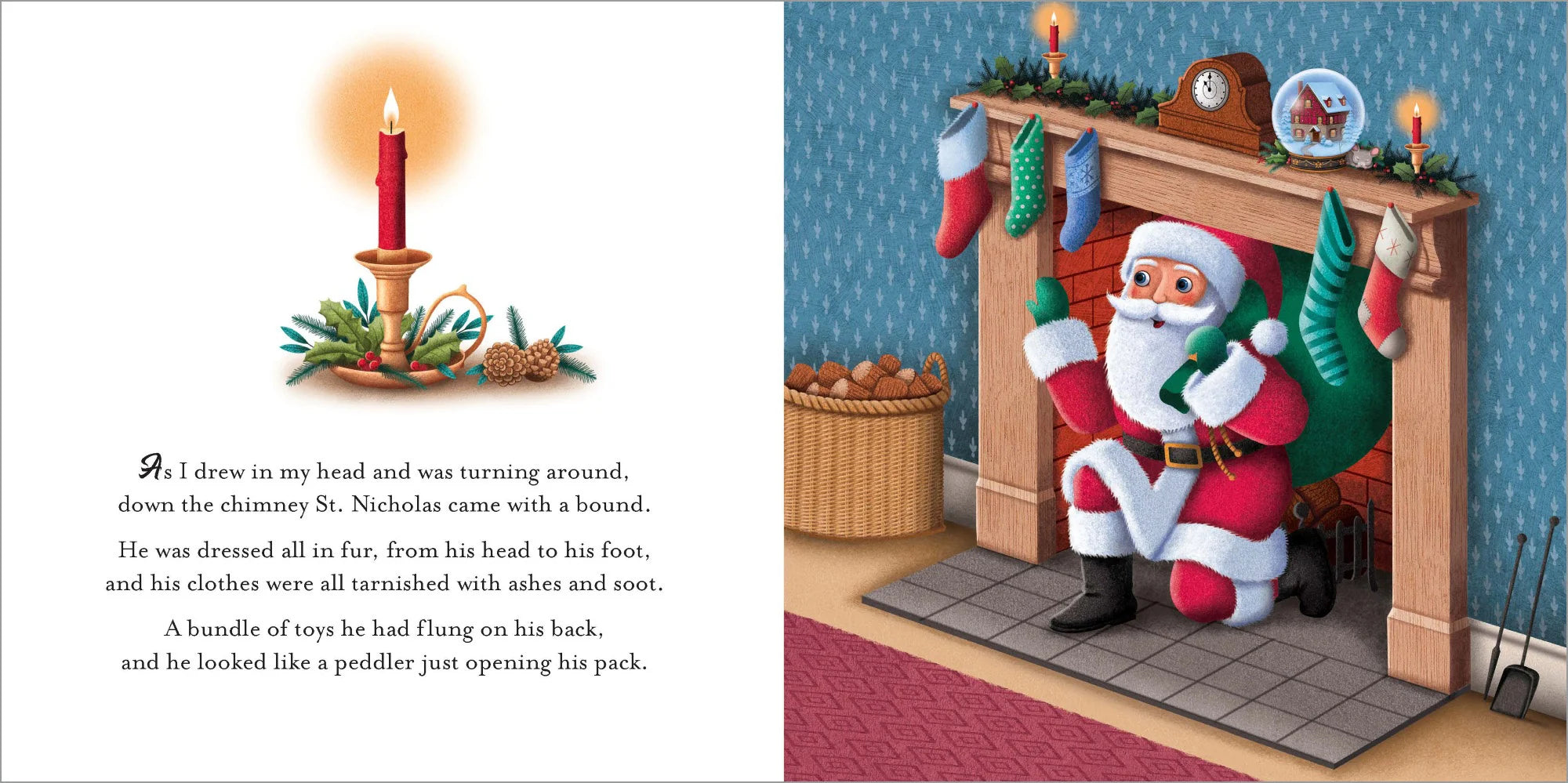The Night Before Christmas - Padded Board Book