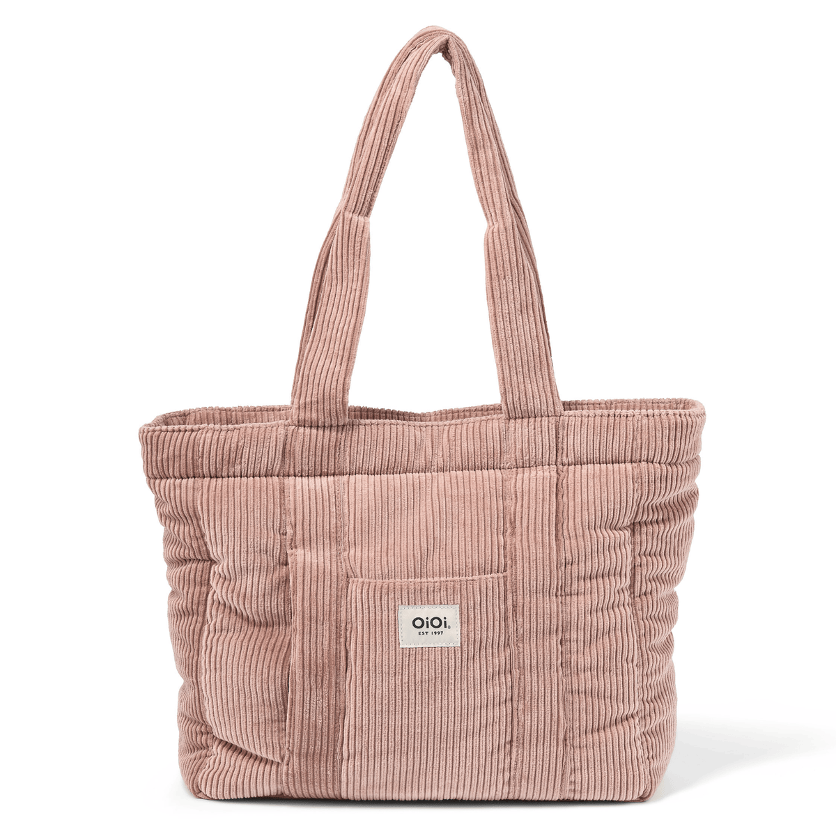 OiOi - Everyday Tote - Rose Pink Corduroy