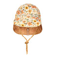 Load image into Gallery viewer, Margaret/Maize - Reversible 'Lounger' Flap Sun Hat - Bedhead Hats
