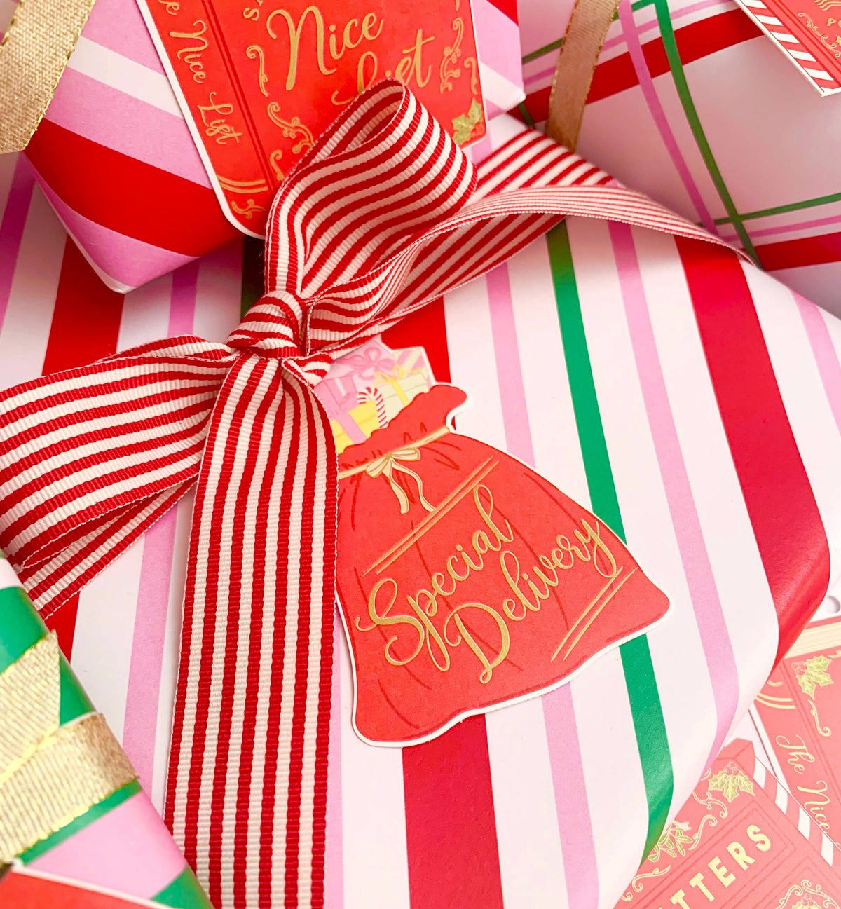 Special Delivery Christmas Gift Tags - Set of 8