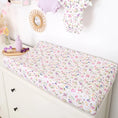 Load image into Gallery viewer, Gracie Organic Bassinet Sheet / Change Pad Cover - Snuggle Hunny
