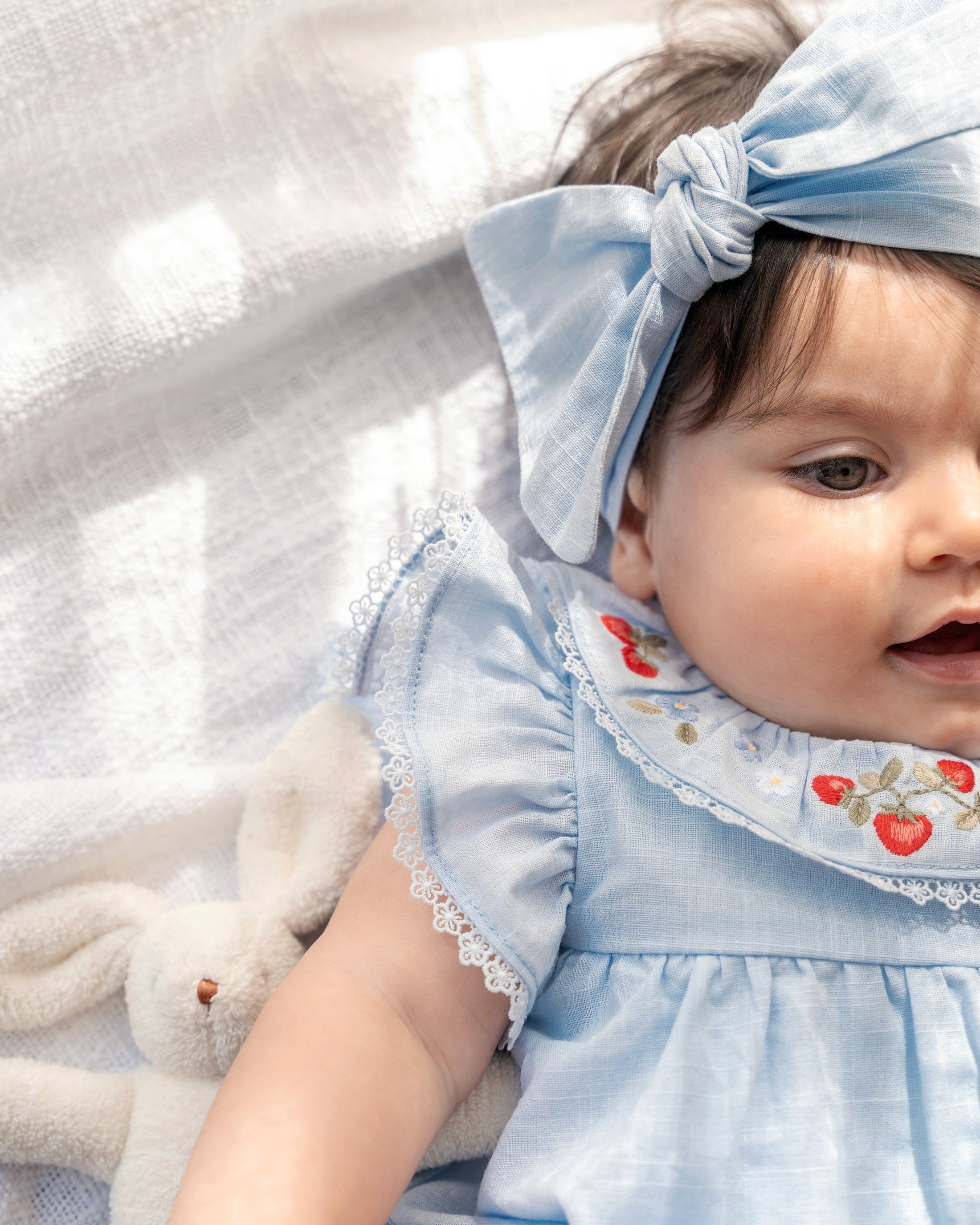 Poppy Bluebell Headband - Bebe By Minihaha