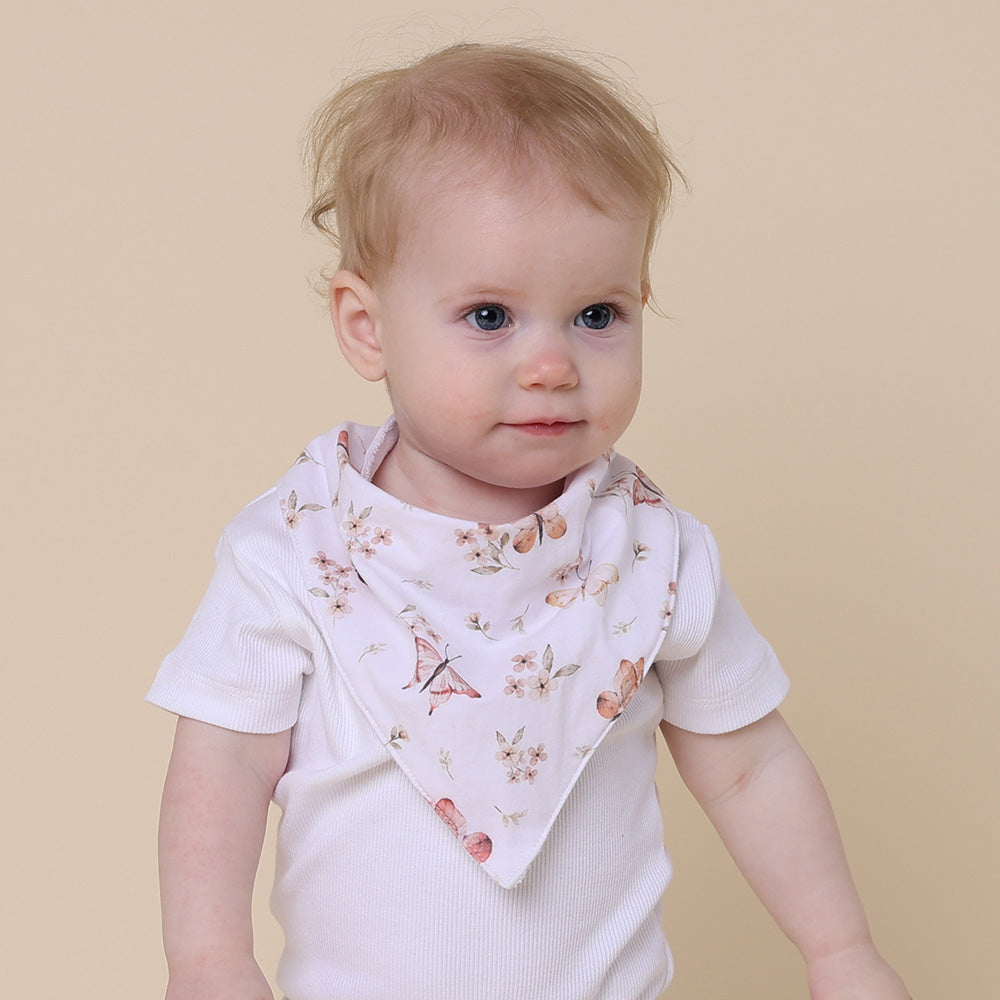 Butterfly - Organic Dribble Bib