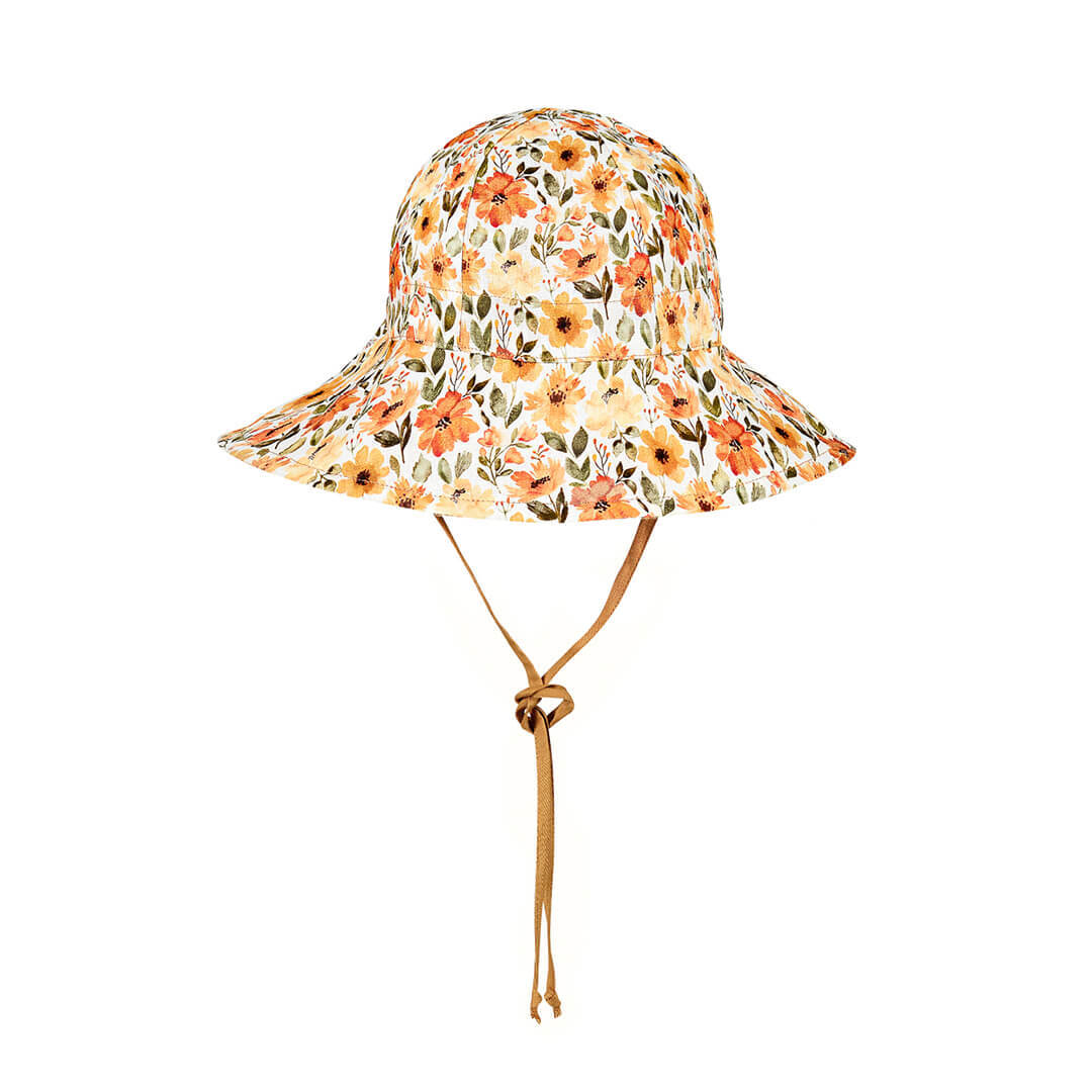 Margaret/Maize - 'Wanderer' Reversible Panelled Bucket Sun Hat - Bedhead Hats