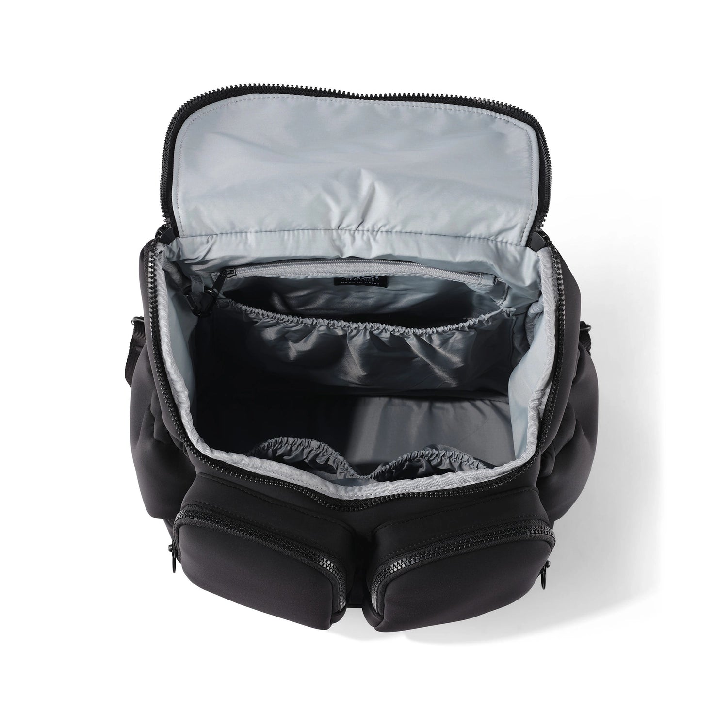 Signature Nappy Backpack - Black Neoprene - OiOi