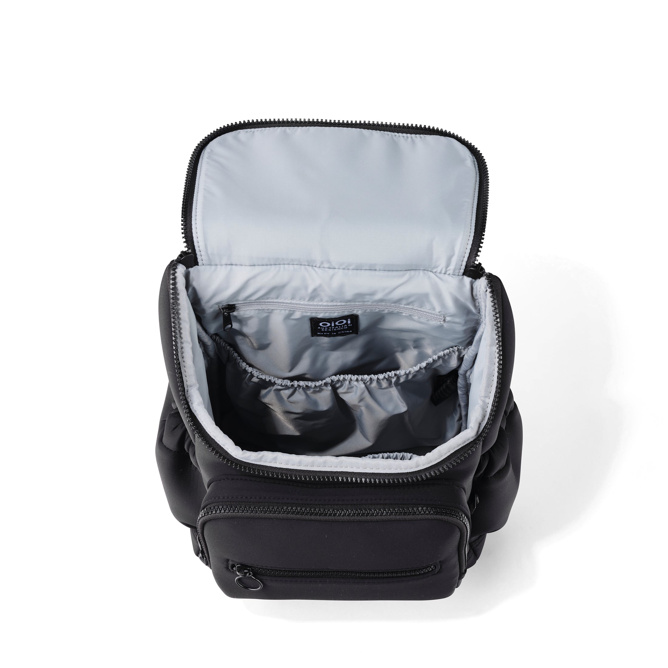 Signature Mini Backpack 2.0 - Black Neoprene - OiOi