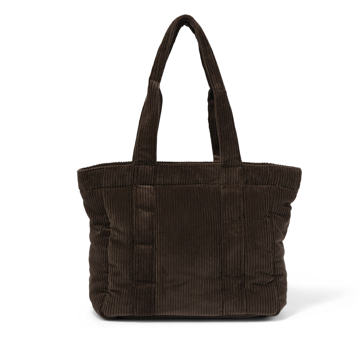 Everyday Tote - Chocolate Brown Corduroy