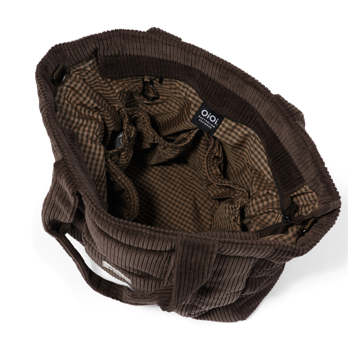 Everyday Tote - Chocolate Brown Corduroy