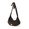 Load image into Gallery viewer, OiOi - Luna Crossbody - Chocolate Brown Corduroy
