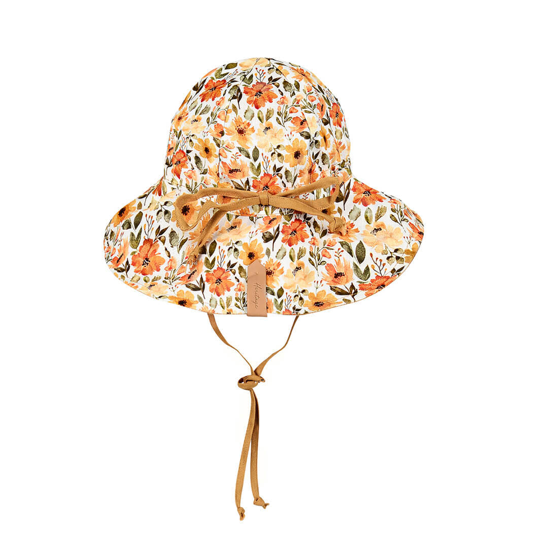 Margaret/Maize - 'Wanderer' Reversible Panelled Bucket Sun Hat - Bedhead Hats