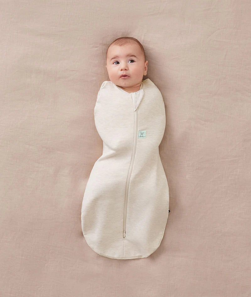 Cocoon Swaddle Bag - 1.0 TOG - Oatmeal Marle